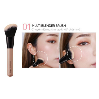 (GIFT - Quà tặng không bán) Bộ Cọ MAKEUP BRUSH KIT