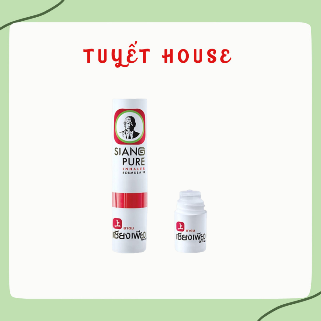 01 ỐNG HÍT SIANG PURE THÁI LAN