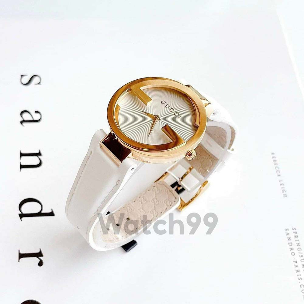 Đồng hồ nữ G.u.c.c.i YA133301 mặt đồng hồ là 2 chữ G lồng vào nhau độc đáo cá tính | BigBuy360 - bigbuy360.vn