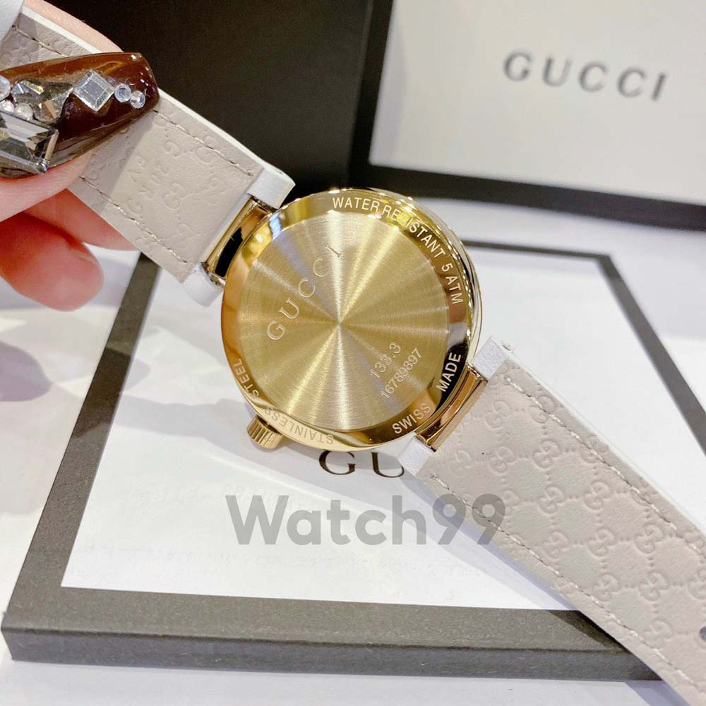 Đồng hồ nữ G.u.c.c.i YA133301 mặt đồng hồ là 2 chữ G lồng vào nhau độc đáo cá tính | BigBuy360 - bigbuy360.vn