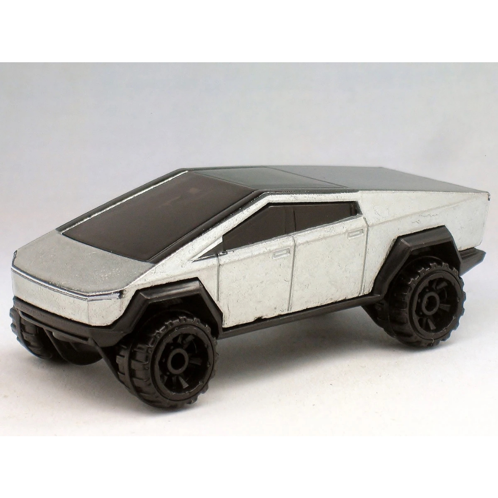 Xe mô hình Hot Wheels Tesla Cybertruck - First Edition tỉ lệ 1:64