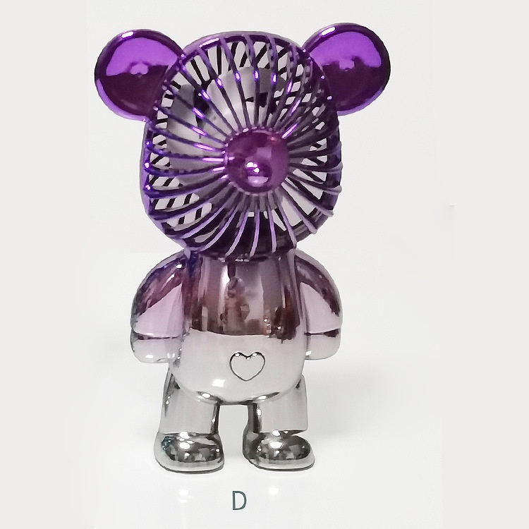 Quạt Mini, Quạt Tích Điện Cầm Tay Gấu Bear Brick Sạc USB Tiện Lợi | BigBuy360 - bigbuy360.vn