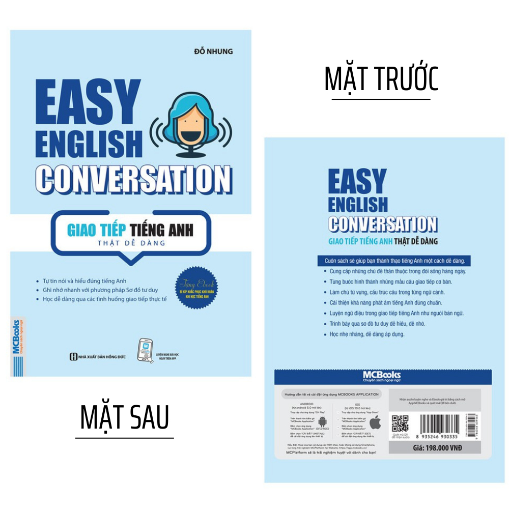 Sách Easy English Conversation - Giao Tiếp Tiếng Anh Thật Dễ Dàng