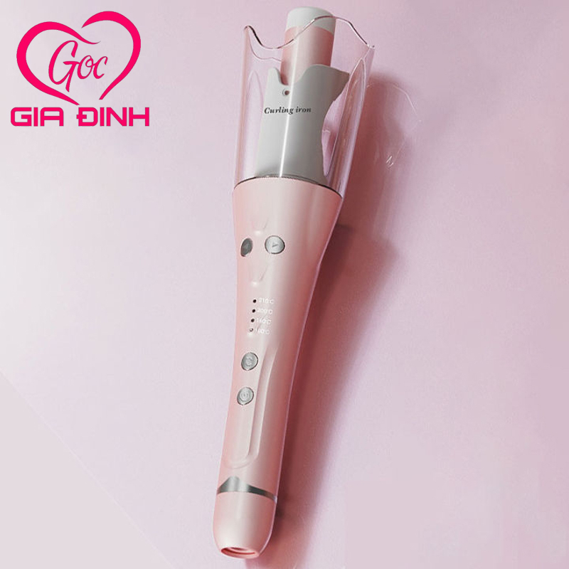Máy uốn tóc xoăn tự động 4 mức chỉnh nhiệt phủ ceramic bảo vệ tóc 25mm 28mm 32mm