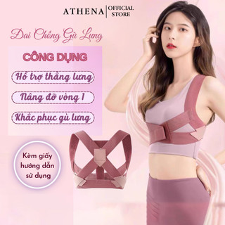Đai Chống Gù Lưng Athena Nâng Đỡ Vòng 1 Định Hình Cơ Thể