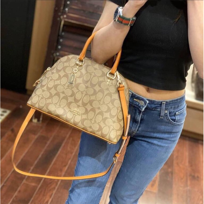 Túi xách Coach Katy Satchel dáng hến công sở