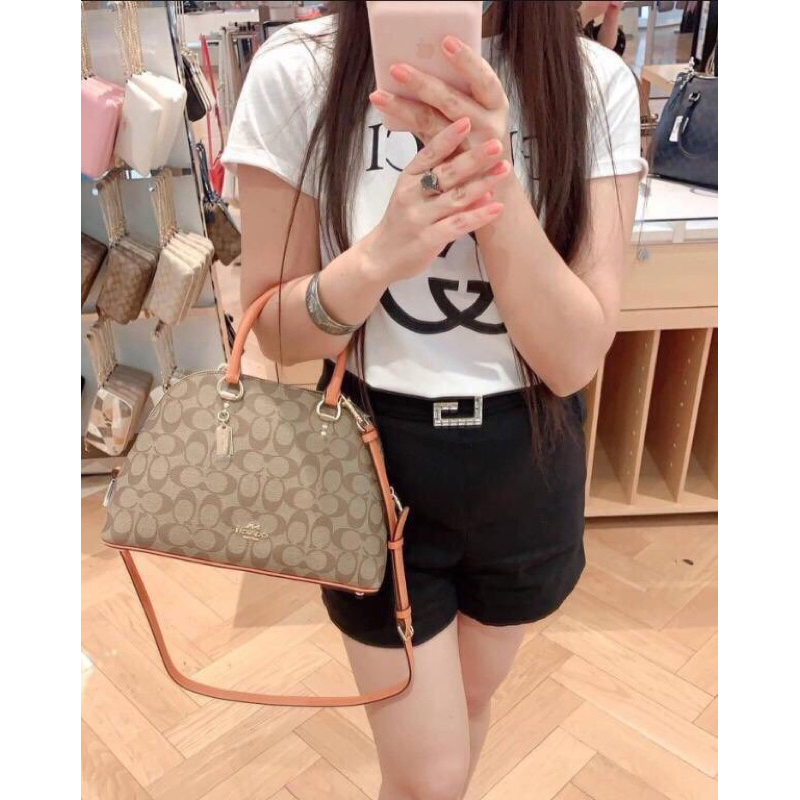 Túi xách Coach Katy Satchel dáng hến công sở