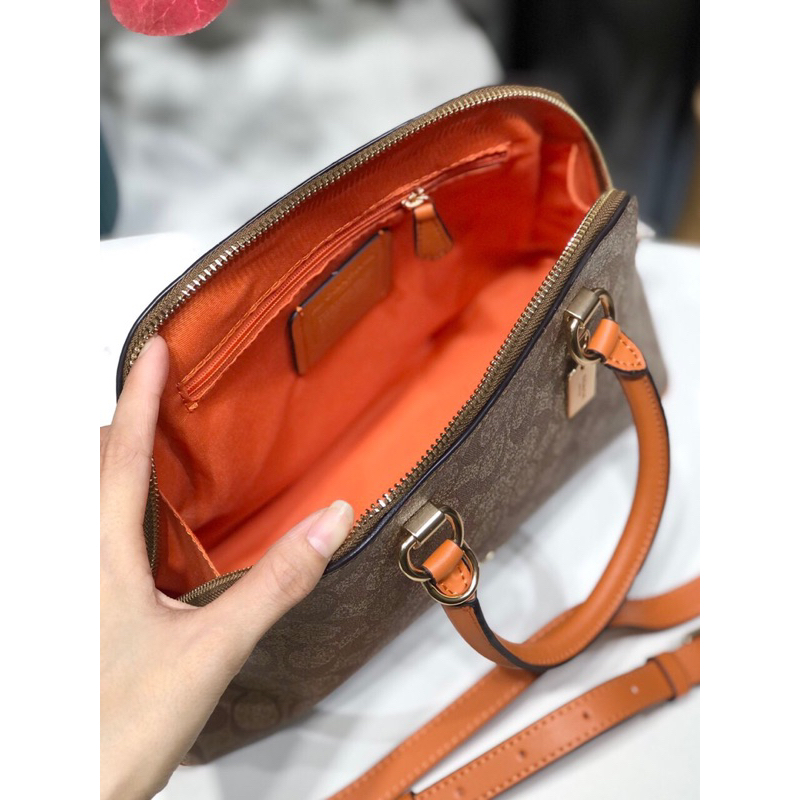 Túi xách Coach Katy Satchel dáng hến công sở