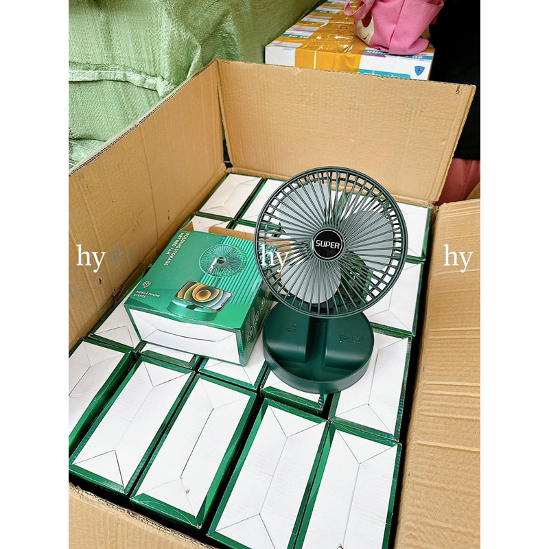 Quạt tích điện mini cầm tay