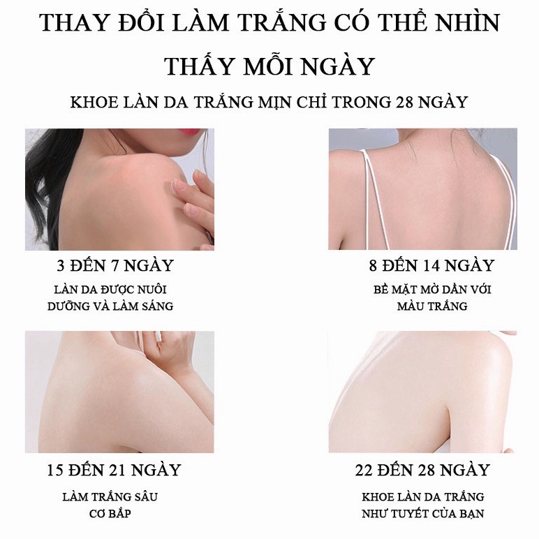 Sữa tắm trắng da Tẩy tế bào chết làm trắng nhanh Sữa tắm Dê Care 800ml