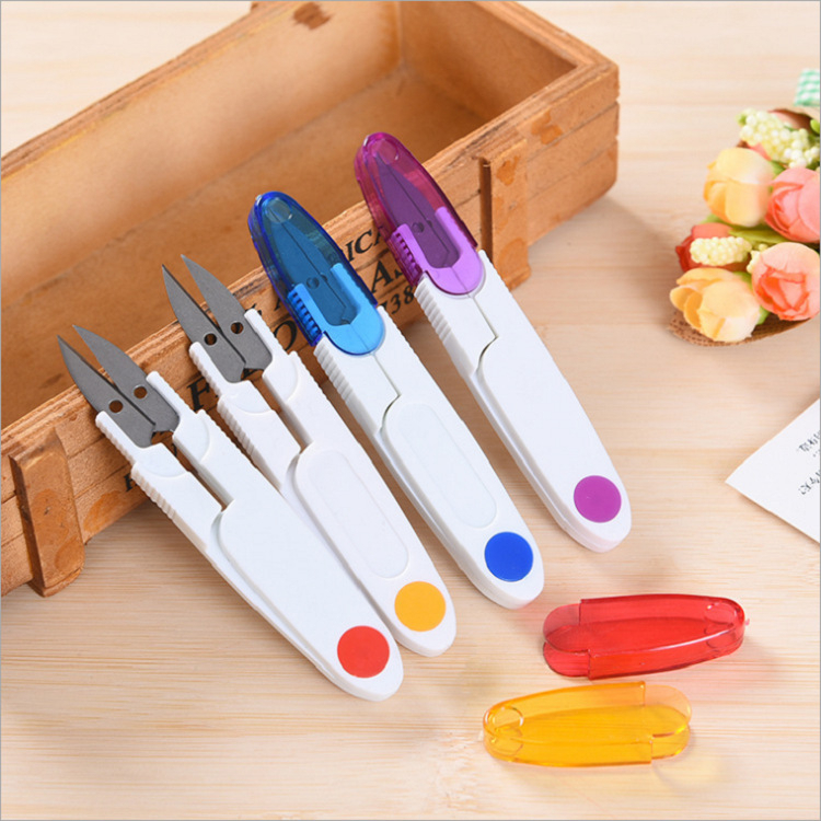 Kéo Bấm Ladyco - Kéo Cắt Len Chỉ Có Nắp Cao Cấp. An Toàn Và Tiện Dụng