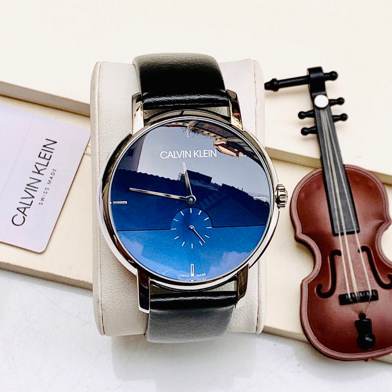 Đồng hồ nam Calvin Klein K9H2X1CN size 43mm dây da chính hãng