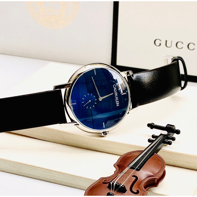 Đồng hồ nam Calvin Klein K9H2X1CN size 43mm dây da chính hãng