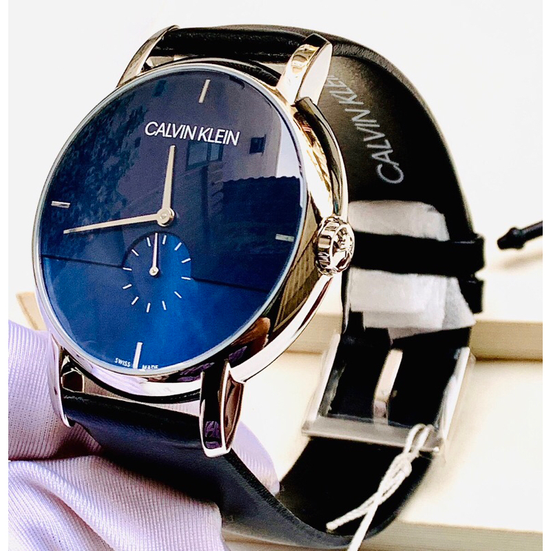 Đồng hồ nam Calvin Klein K9H2X1CN size 43mm dây da chính hãng
