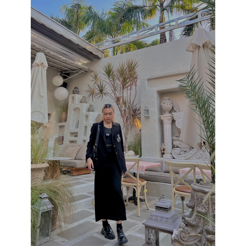 Pass thanh lý chân váy thun dài