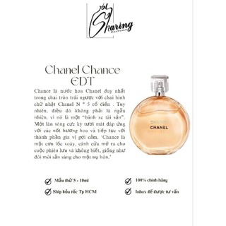 💥Sharingperfume - Nước hoa Chance Edt