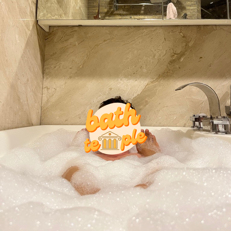 Bom tắm SIÊU BỌT cho bồn tắm (Bubble bath bomb) - bath temple