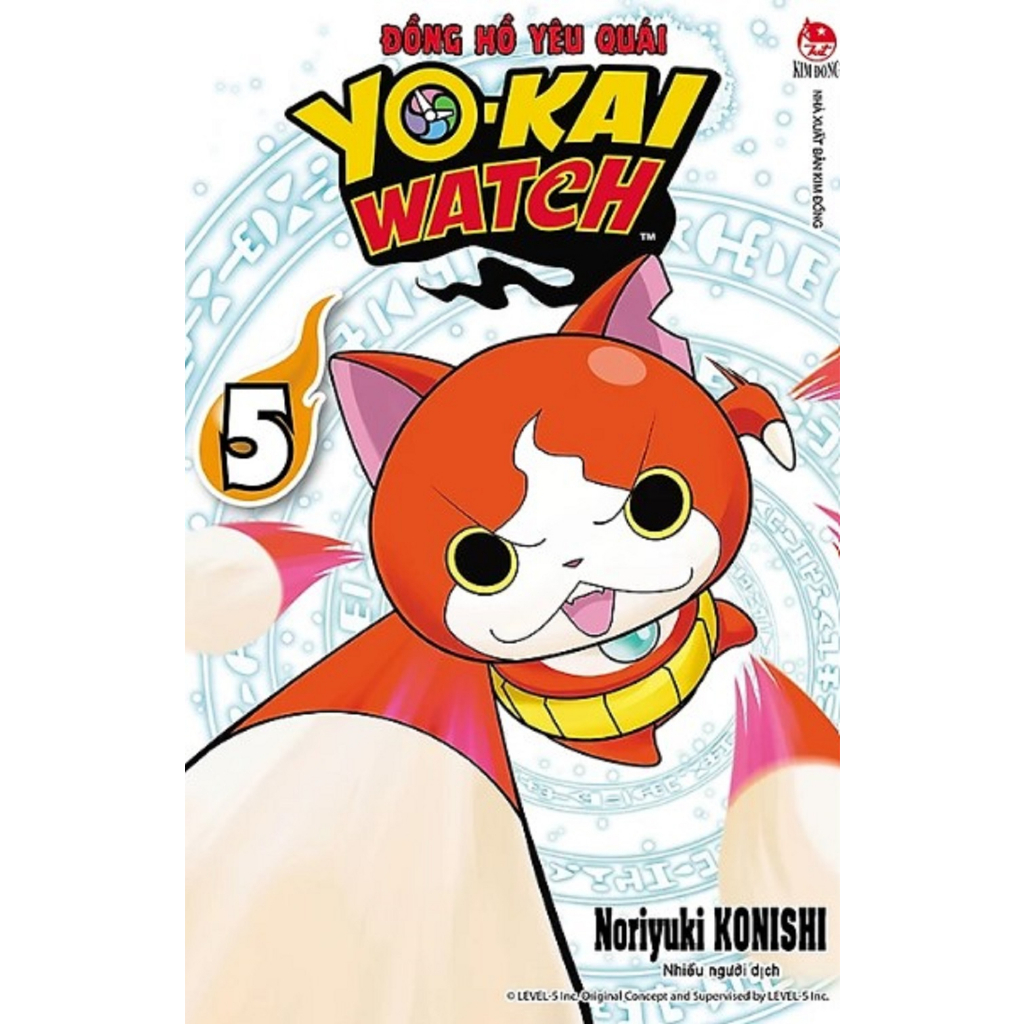 Sách - Yo-kai Watch - Đồng hồ yêu quái - Tập 5