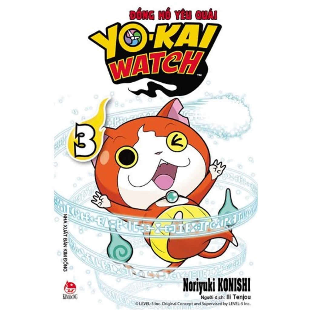 Sách - Yo-kai Watch - Đồng hồ yêu quái - Tập 3