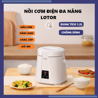 Nồi Cơm Điện Lotor SF-168D màn hình cảm ứng,  chống tràn, nấu cơm,nấu cháo, hẹn giờ đặt trước thông minh
