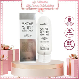 (CHÍNH HÃNG TEM PHỤ) Kem ủ trắng toàn thân Secret Key Snow White Milky Pack 200g