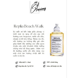 [Hàng mới] - Mẫu thử nước hoa Maison Martin Margiela Beach Walk