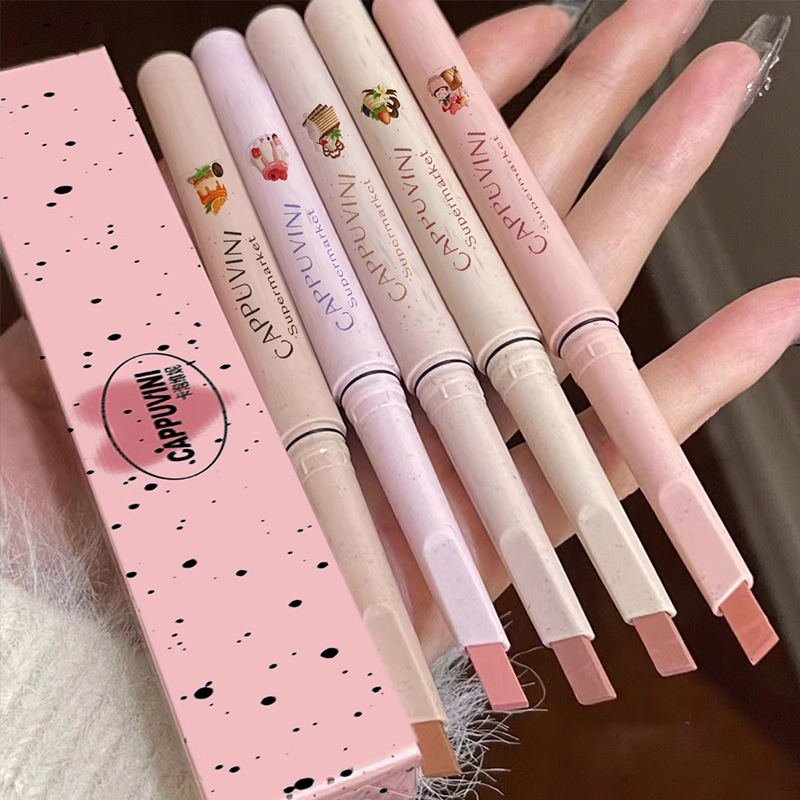 💋Chì kẻ môi CAPPUVINI nhung lì bền màu lâu trôi Milk Mist Series Lip Liner