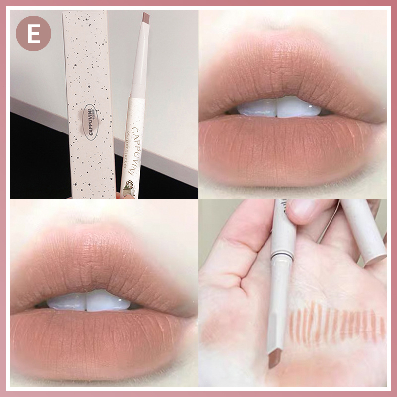💋Chì kẻ môi CAPPUVINI nhung lì bền màu lâu trôi Milk Mist Series Lip Liner