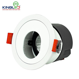 Đèn led âm trần rọi tourmaliune 12w - kingled