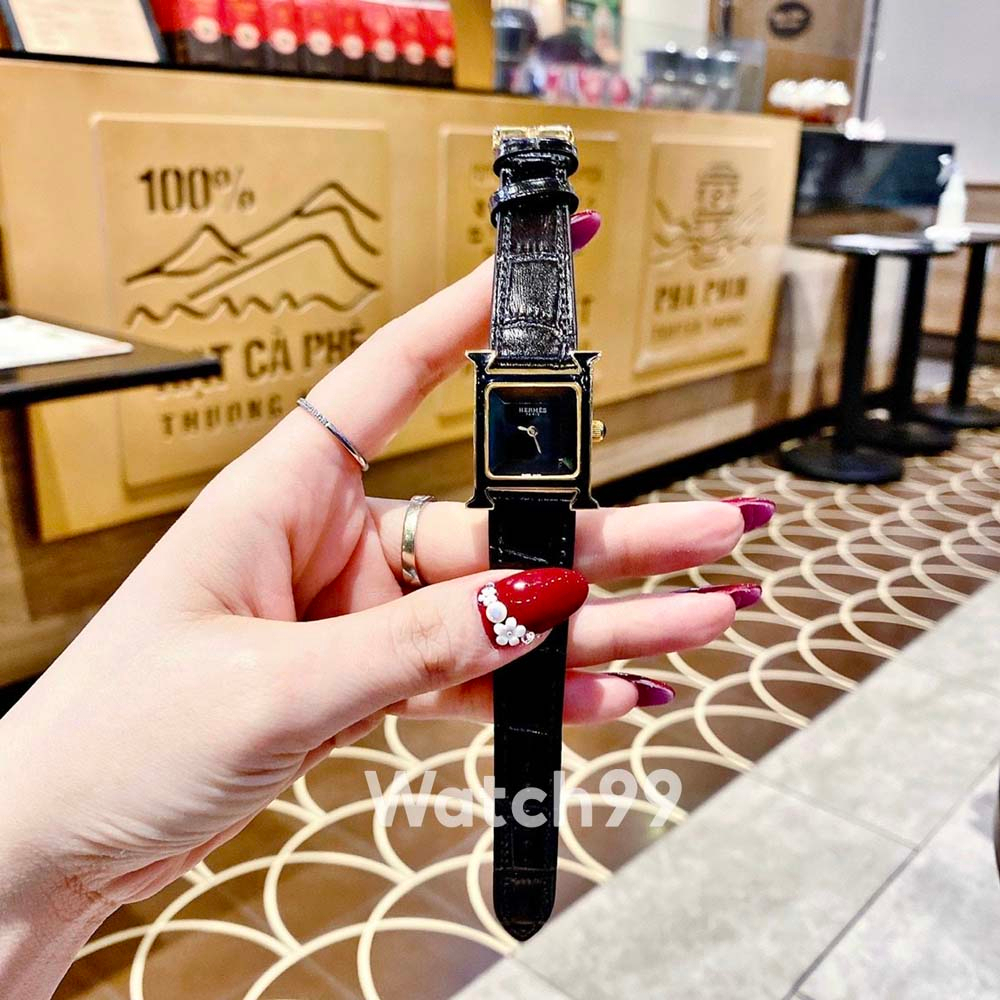 Đồng hồ nữ H.e.r.m.e.s Heure H niền trơn mẫu mới máy nhật bền bỉ | BigBuy360 - bigbuy360.vn