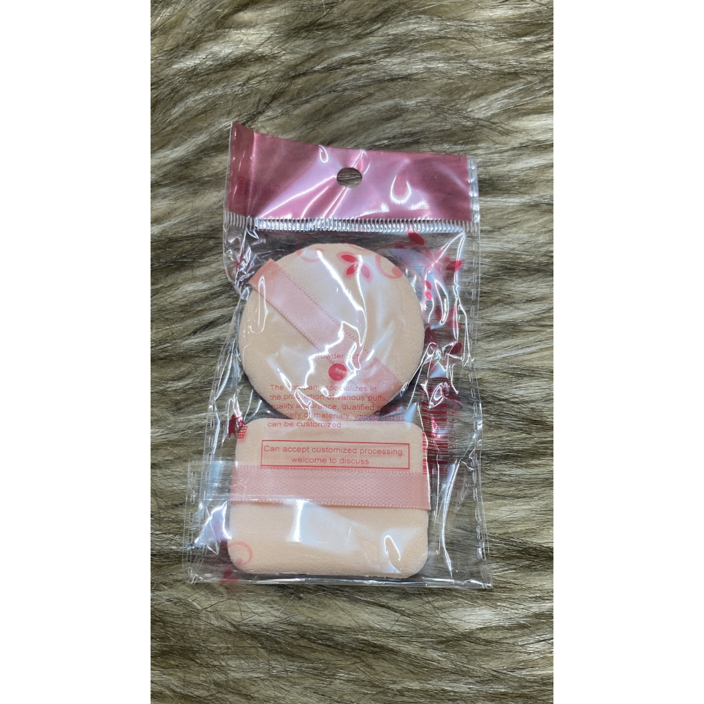 Bông Phấn phủ & nền đôi (tròn + vuông)