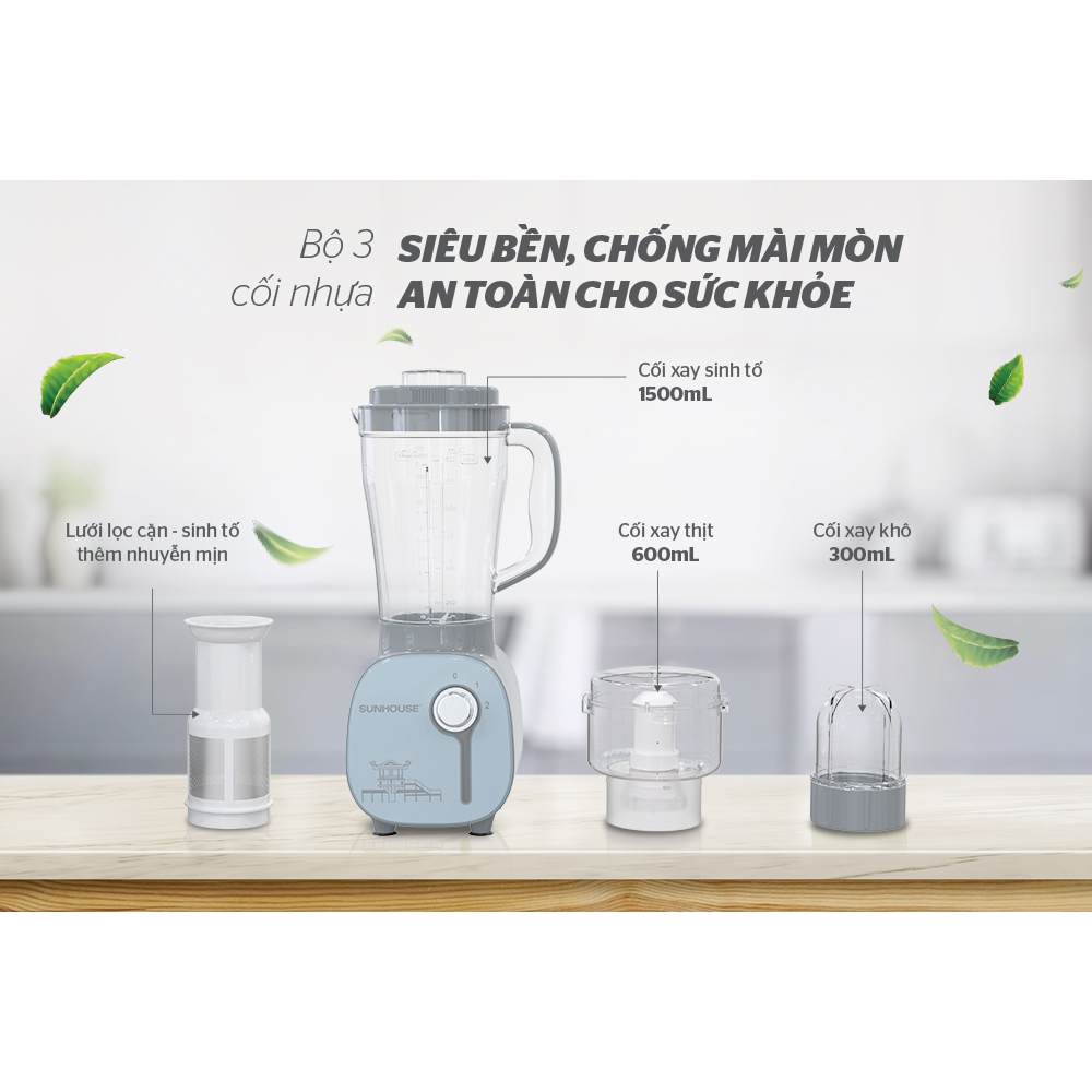 Máy xay sinh tố đa năng Sunhouse SHD5312G