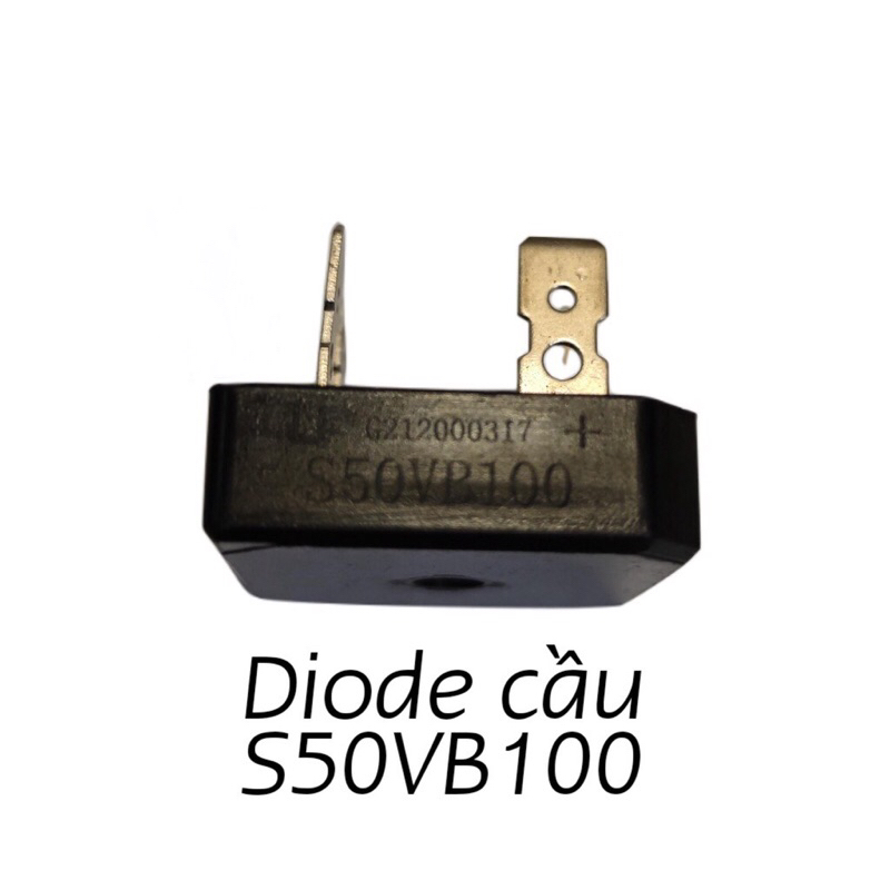 Diode Diot cầu S50VB100 - đổ cầu 4 chân 50A 1000V