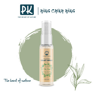 Xịt toilet tinh dầu Trà Xanh PK 30ml/100ml - khử mùi,diệt khuẩn nhà vệ sinh nhanh chóng
