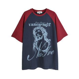 Áo thun waffle raglan vancarner obidess áo unisex nam nữ form rộng phong cách hàn quốc 2023