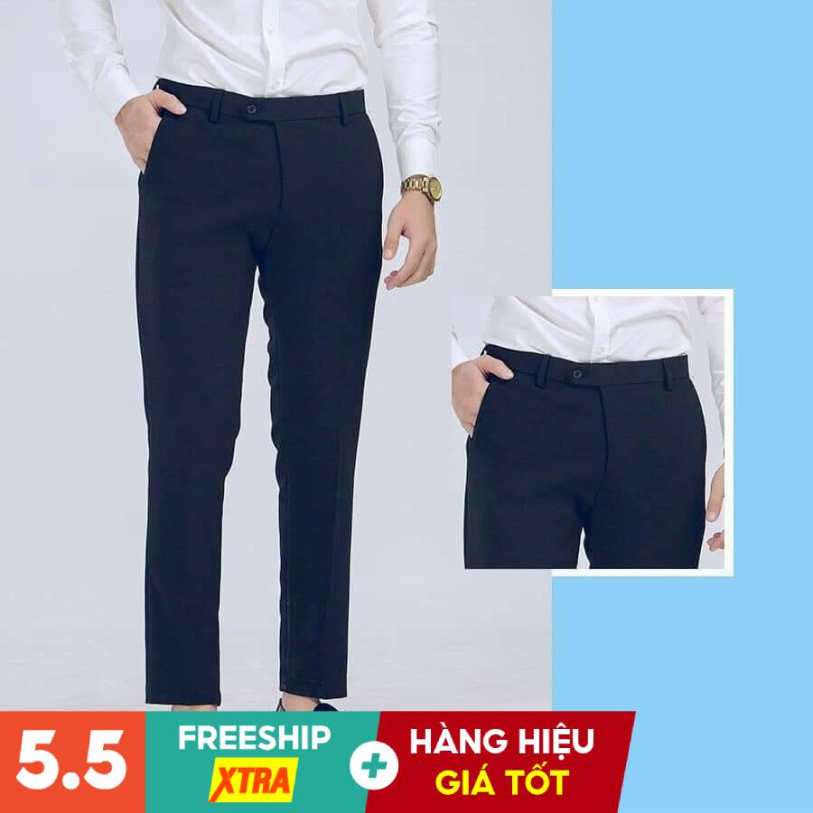 Quần Âu Nam Co Dãn Kiểu Dáng Body Hàn Quốc Trẻ Trung