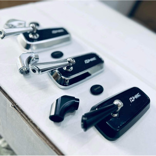 Kính H2C mẫu chân ngắn CNC gắn được các dòng xe.