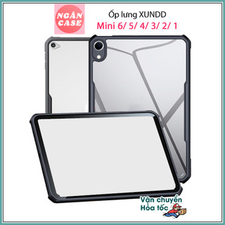 Ốp lưng XUNDD iPad Mini 6 (8.3') / Mini 5/4 (7.9') / Mini 3/2/1, Mặt lưng trong, Viền TPU, Chống sốc