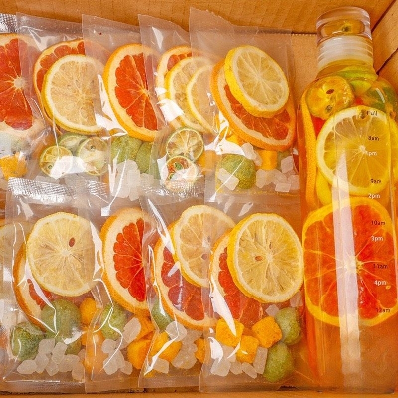 Trà Cam tắc chanh leo giải nhiệt giải khát