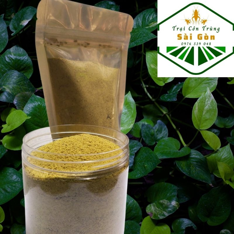 200g Cám Xay Nhuyễn- Thức Ăn Dinh  Dưỡng Cho Dế Con- Trại Côn Trùng Sài Gòn