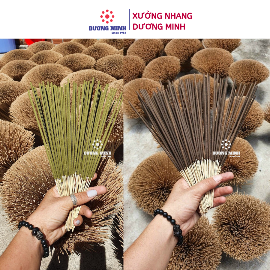 Nhang thảo mộc tự nhiên Dương Minh nhang sạch ít khói nhang Quế, Khuynh diệp, Bồ kết, Cam sả, nhang Bắc và Trầm hương
