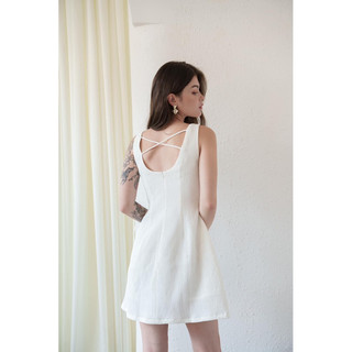 Ceci Cela - Đầm Chữ A Dây Đan Chéo