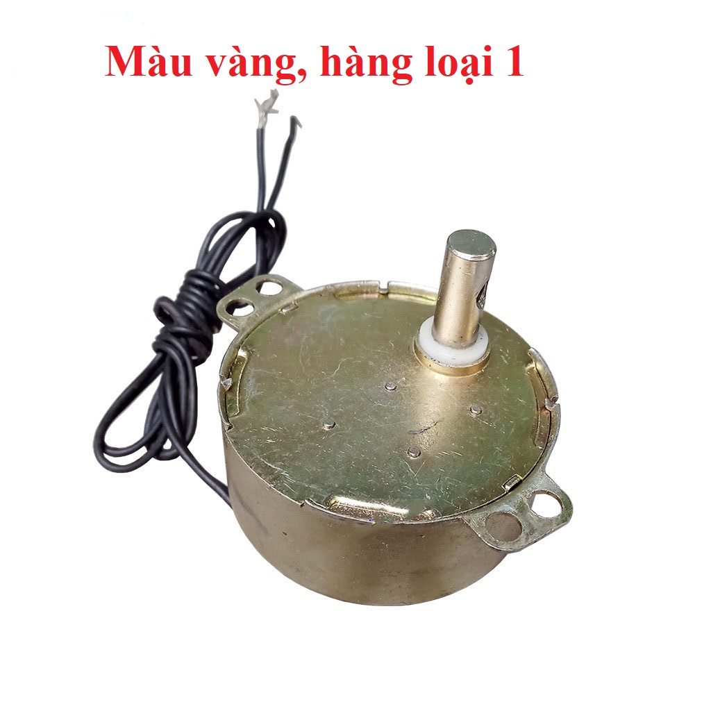 Bộ Túp Năng điện, Nhông xoay điện,mô tơ chậm cho quạt treo tường, quạt đứng 220Vac #phukienquat