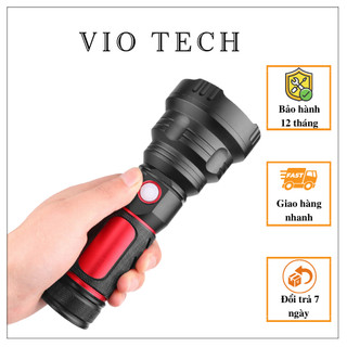 Đèn pin cầm tay siêu sáng công suất lớn X16 pin dung lượng lớn