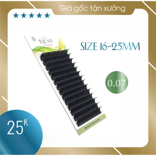 Mi khay classic 0.07 size lớn 16 đến 25mm - đen