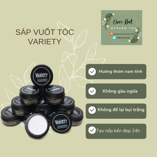 Sáp vuốt tóc variety