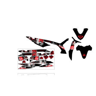 Tem wave rsx 2023 samurai đen đỏ