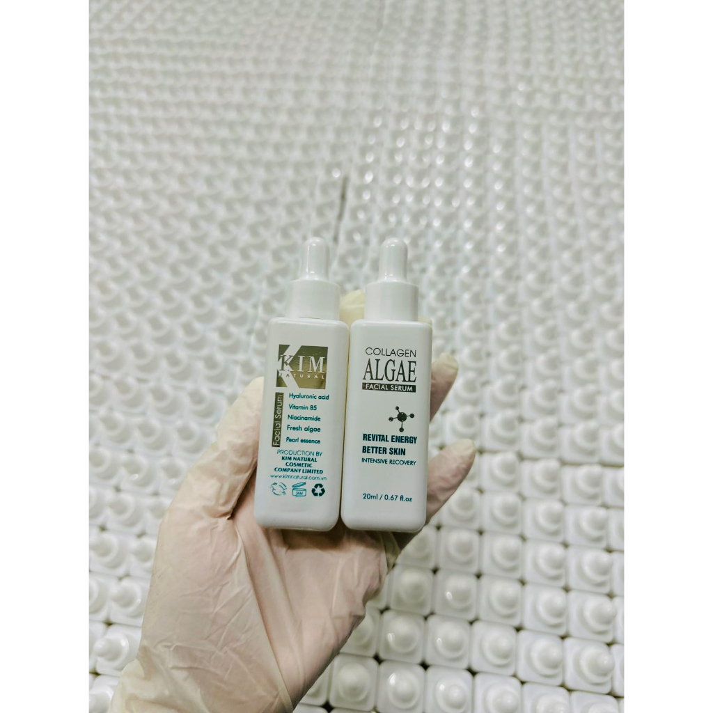 SERUM THANH LỌC DƯỠNG DA COLLAGEN NGỌC TẢO KIM NATURAL (Phiên Bản Mới)