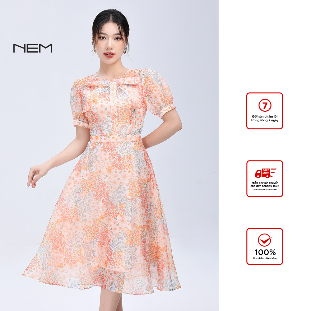 Đầm nữ thiết kế cao cấp NEM Fashion 43072 giá tốt
