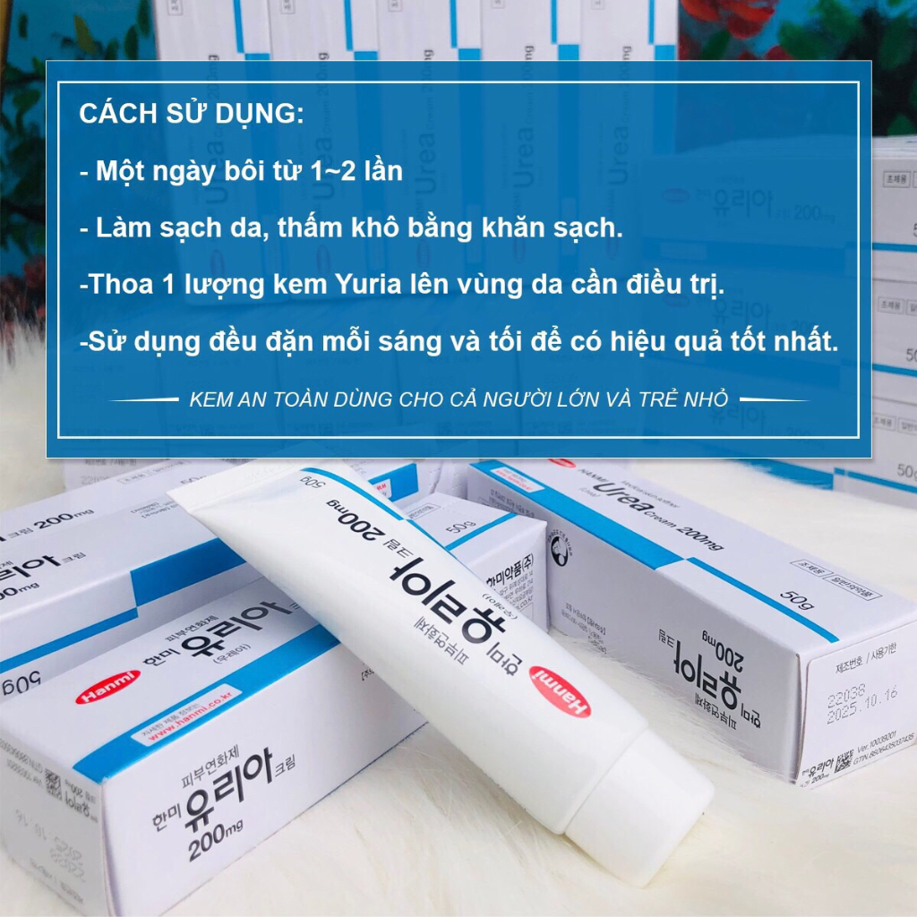 Kem nứt gót chân Urea Hanmi Hàn Quốc 50g. Giải pháp cho làn da nứt nẻ